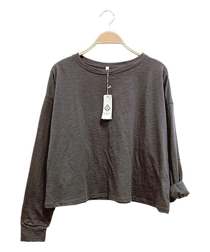 Pre-Washed Cotton Oversized Long Sleeve T