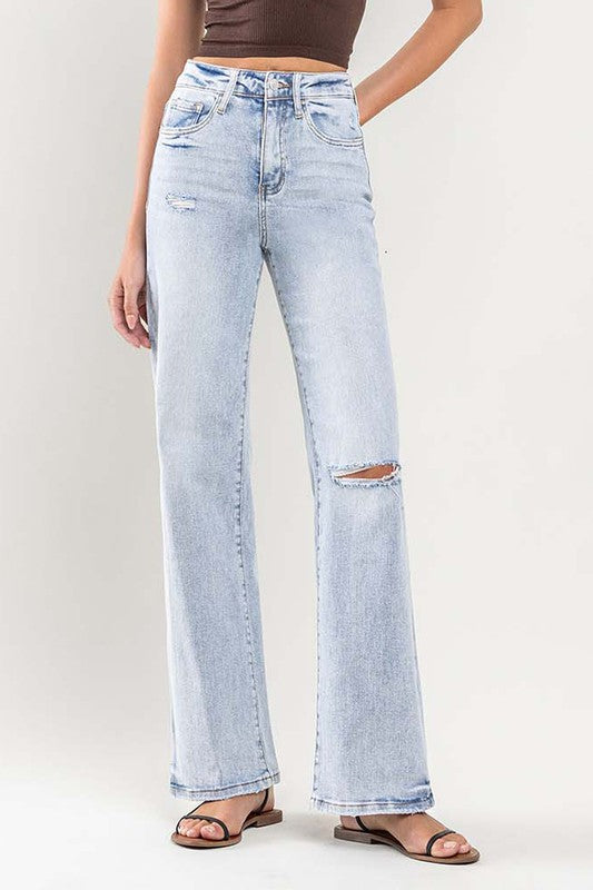VERVET 90's Vintage High-Rise Flare Jeans