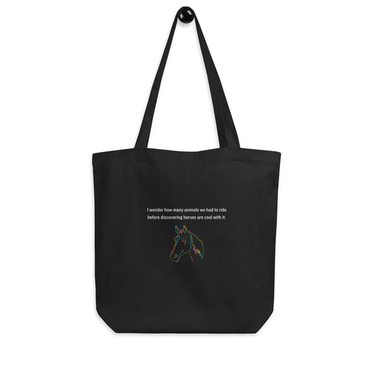 Horses are Cool with It - Eco Tote Bag