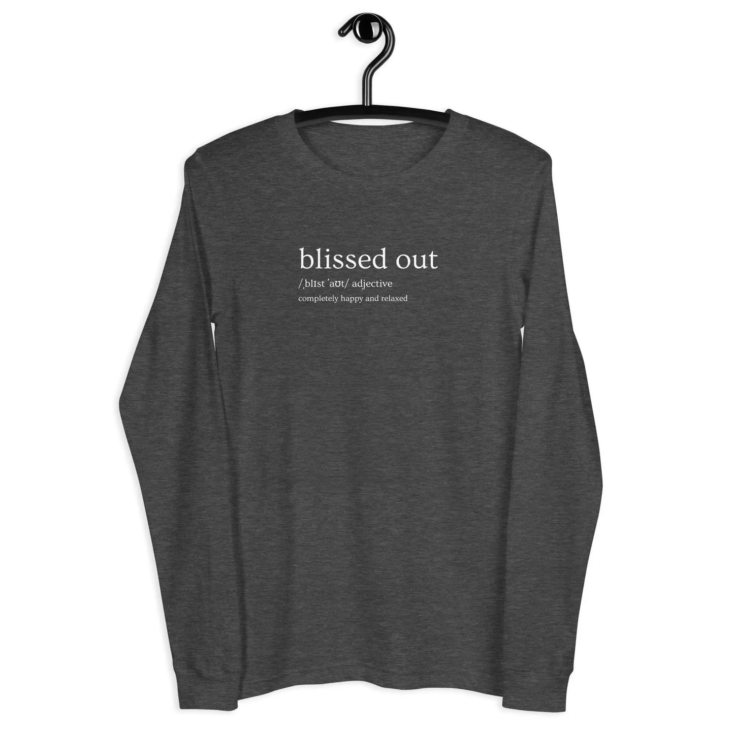 Blissed Out Definition - Long Sleeve Shirt Bella + Canvas