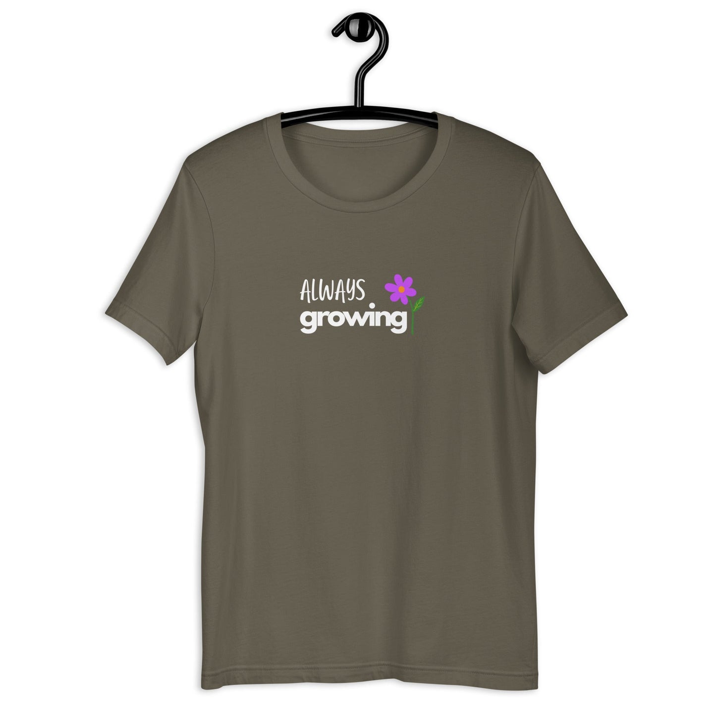 Always Growing - Soft Bella + Canvas Graphic T-shirt