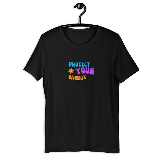 Protect Your Energy - Soft Bella + Canvas Graphic T-shirt