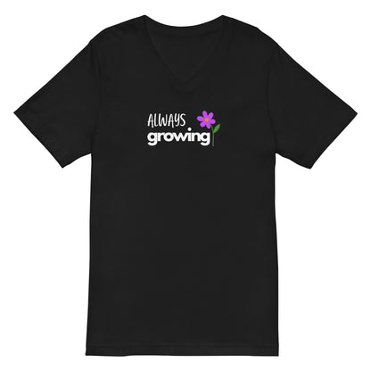 Always Growing - V-neck T-shirt