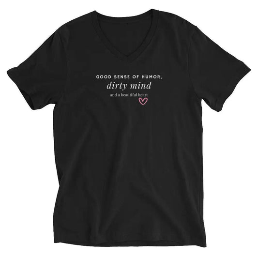Dirty Mind - V-neck T-shirt