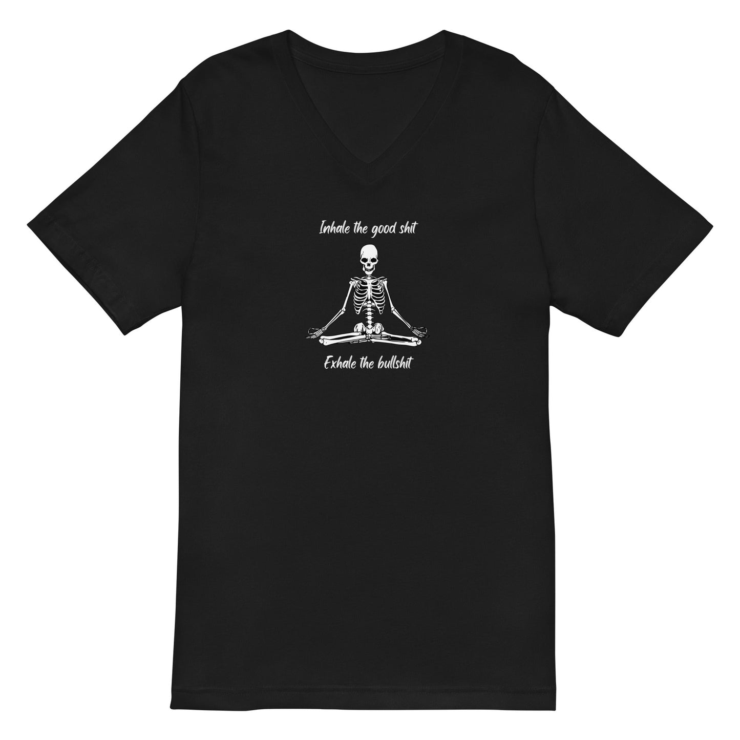 Inhale-Exhale - V-neck T-shirt