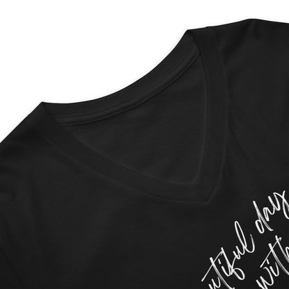 A Beautiful Day - V-neck T-shirt