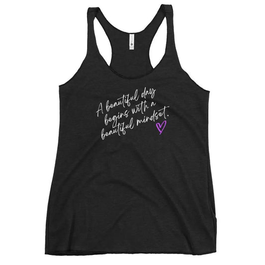 A Beautiful Day - Racerback Graphic Tank Top