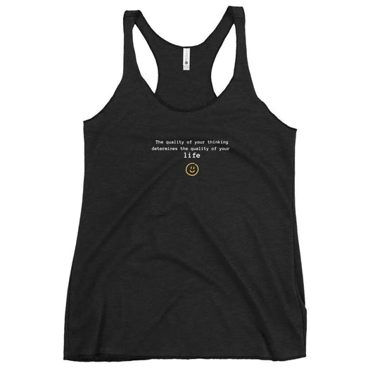 Quality of Life - Racerback Graphic Tank Top