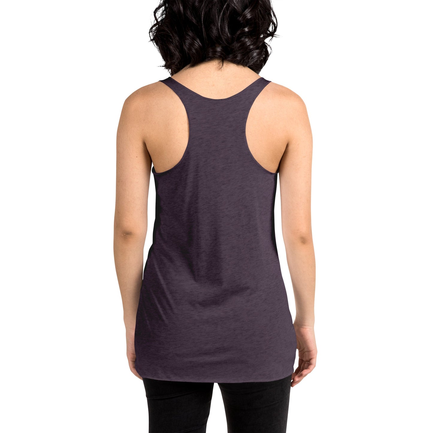 Inhale-Exhale - Racerback Graphic Tank Top