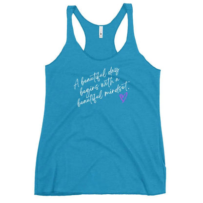 A Beautiful Day - Racerback Graphic Tank Top